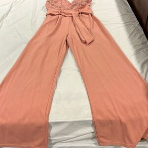 Pink Jumpsuit, size Med